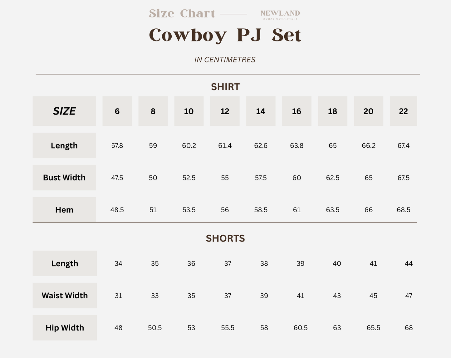Cowboy PJ Set