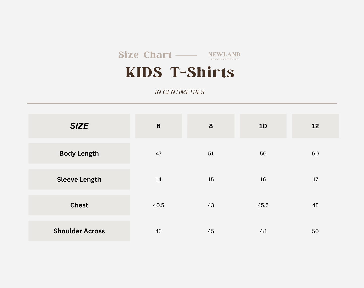 Kids Kelpie Cruiser Tee - Beige