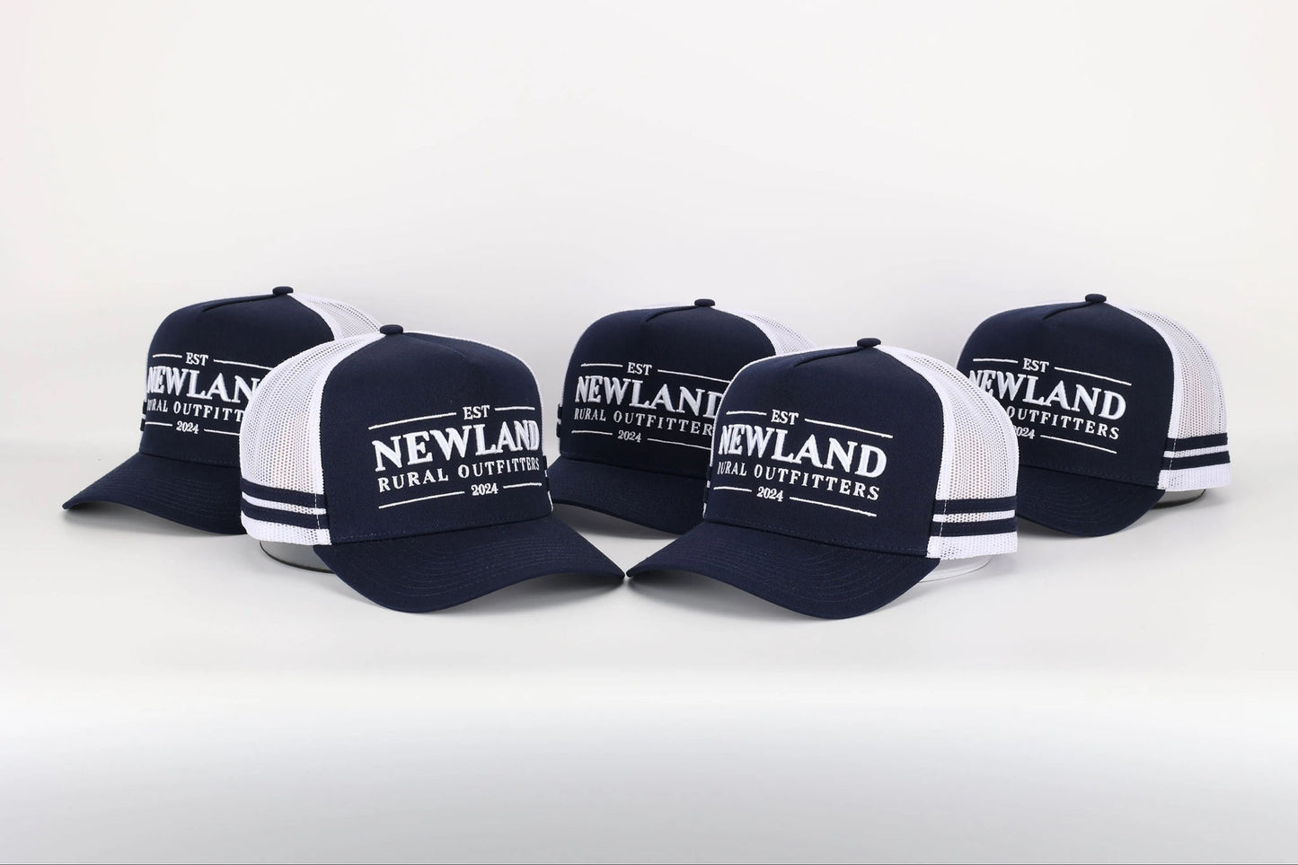 Navy Trucker Cap