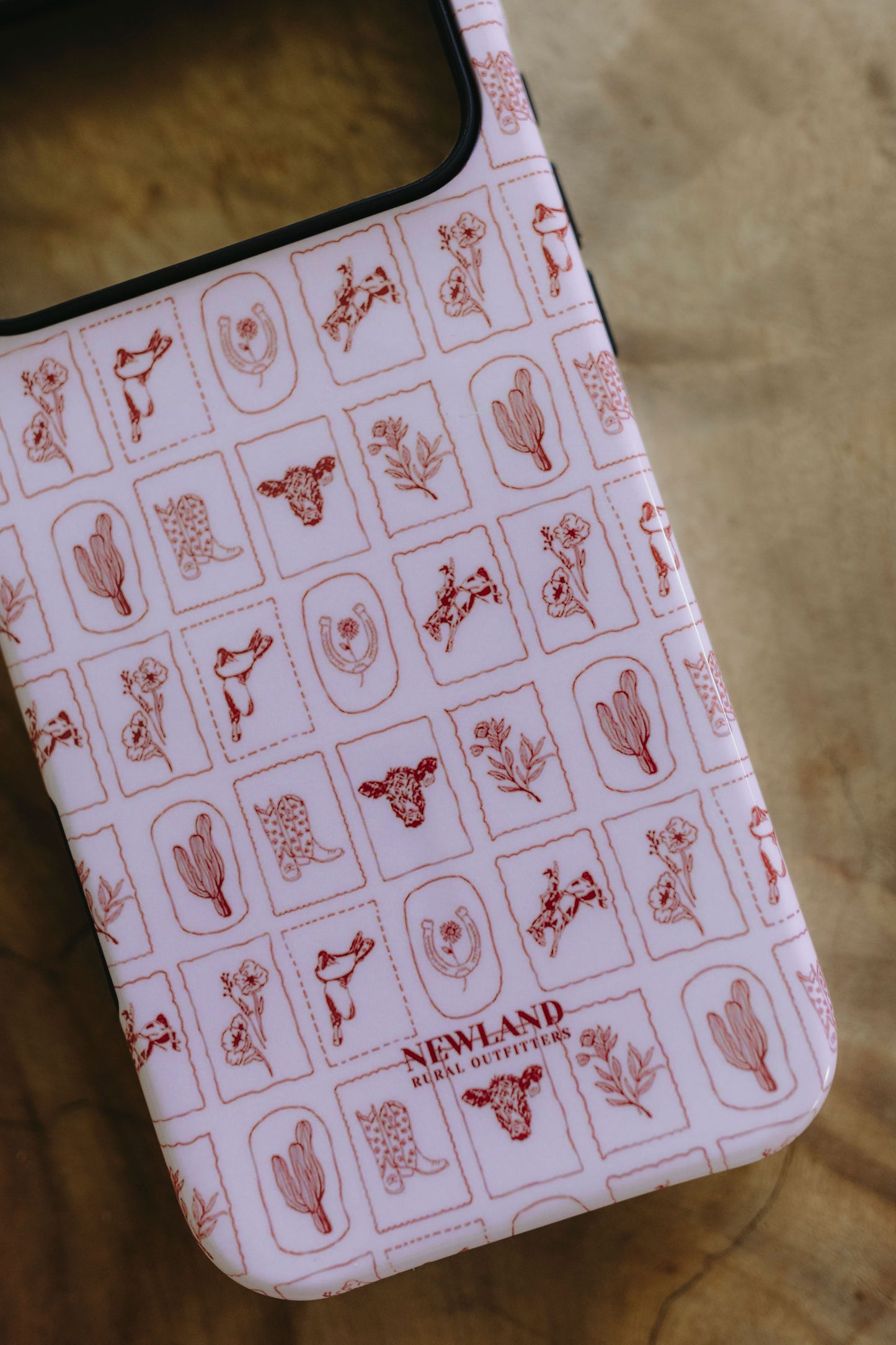 Red Western MagSafe Phone Case