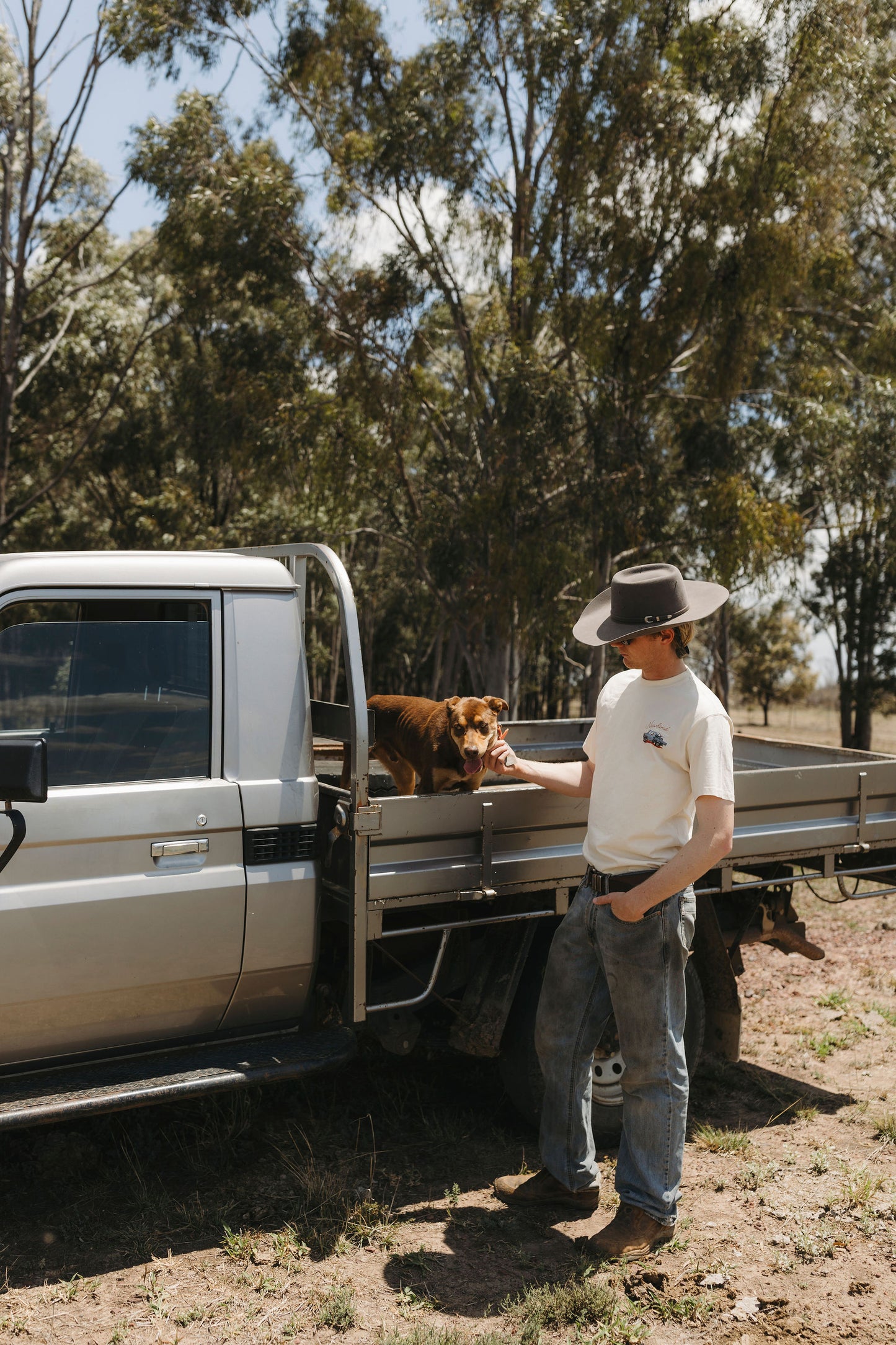 Kelpie Cruiser Tee - Beige