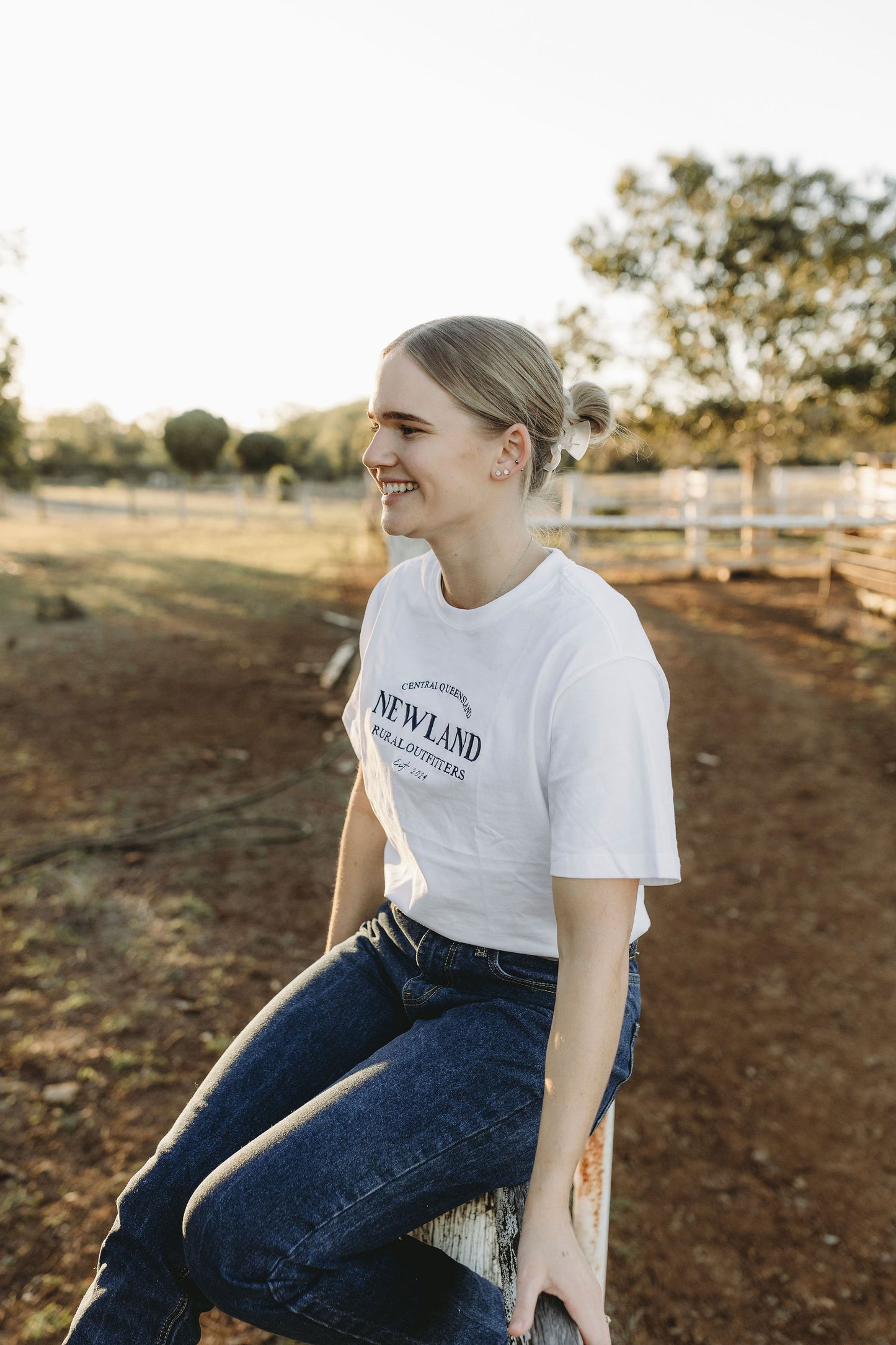 Signature Tee - White