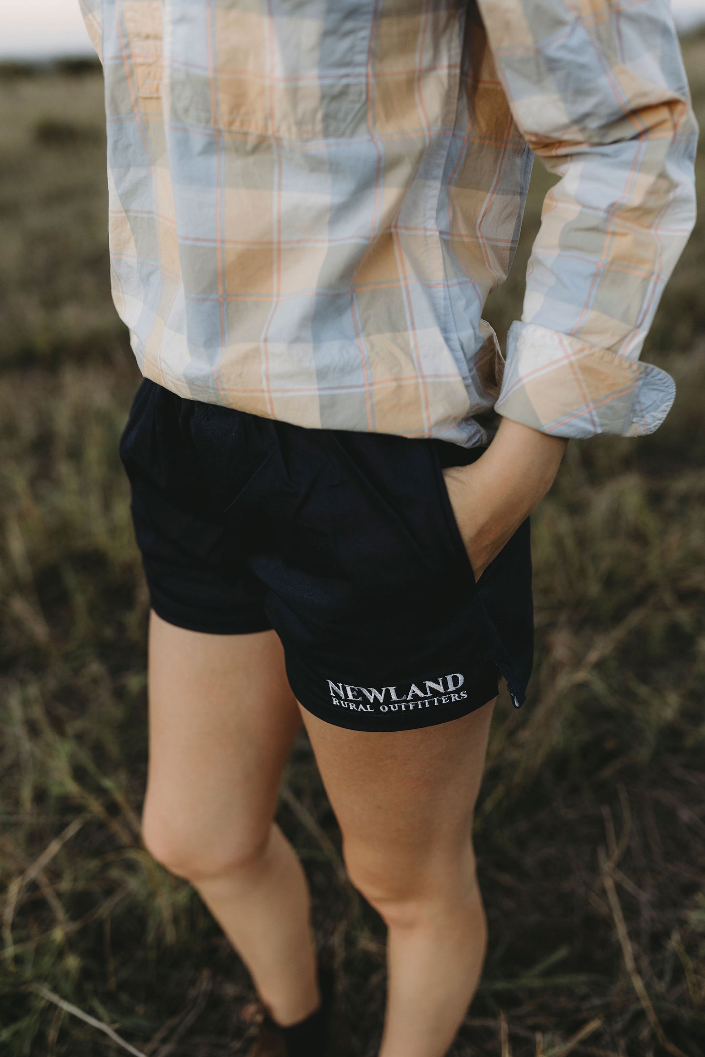 Hayfield Rugby Shorts - Navy