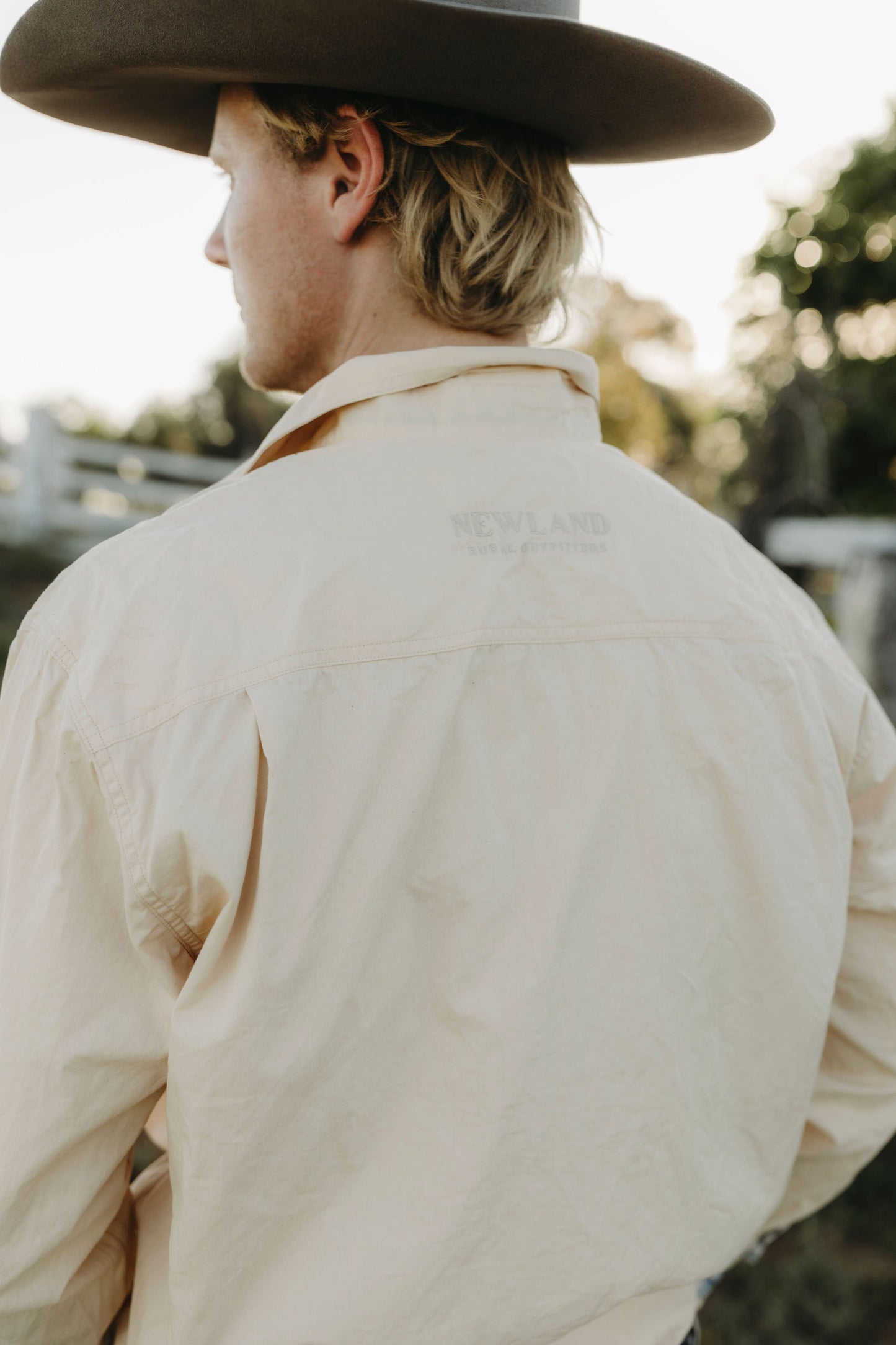 Dawson Half Button Workshirt - Sand